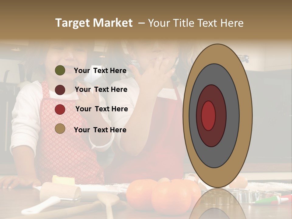 Child Woman Son PowerPoint Template