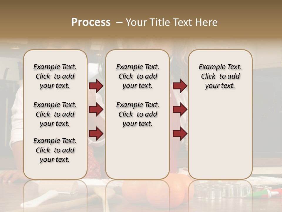 Child Woman Son PowerPoint Template