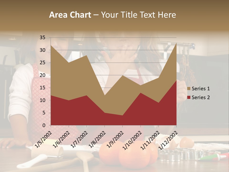 Child Woman Son PowerPoint Template
