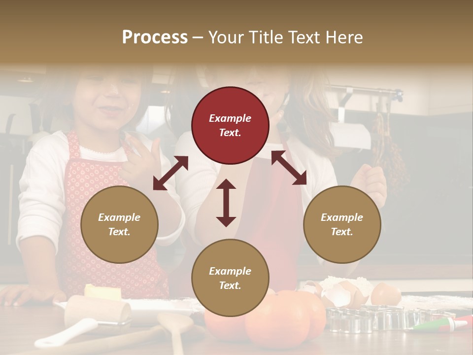 Child Woman Son PowerPoint Template