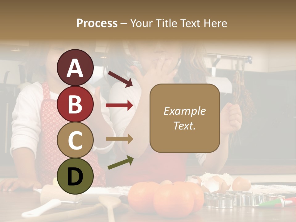 Child Woman Son PowerPoint Template