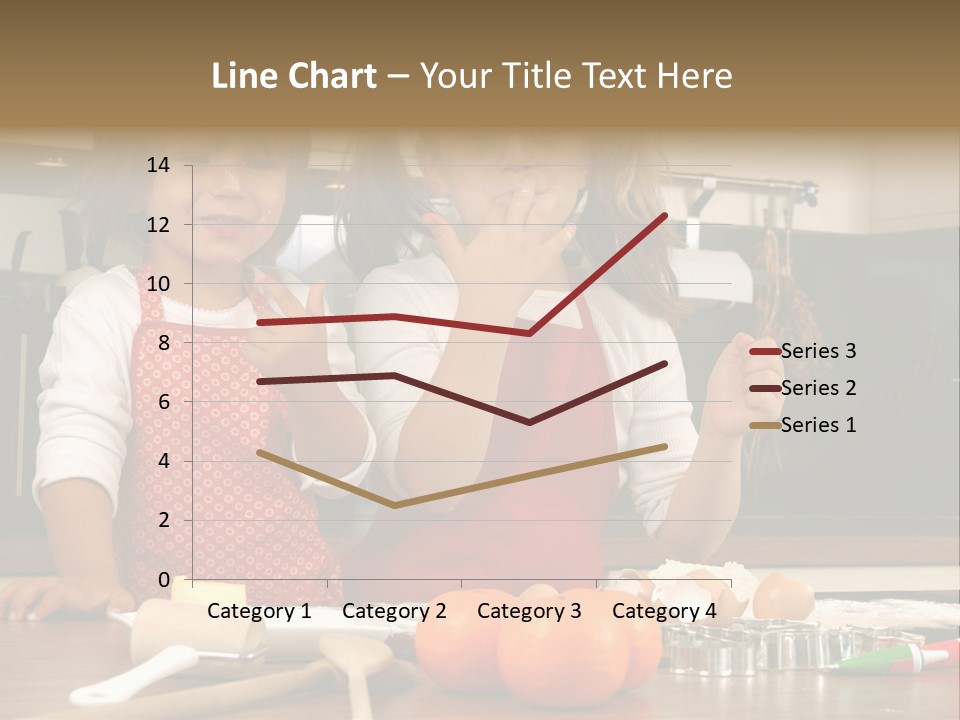 Child Woman Son PowerPoint Template