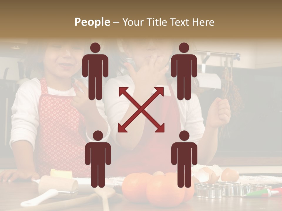 Child Woman Son PowerPoint Template