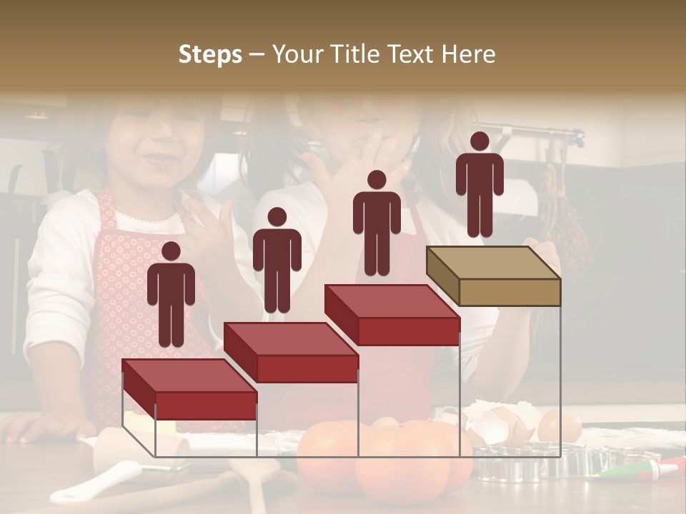 Child Woman Son PowerPoint Template