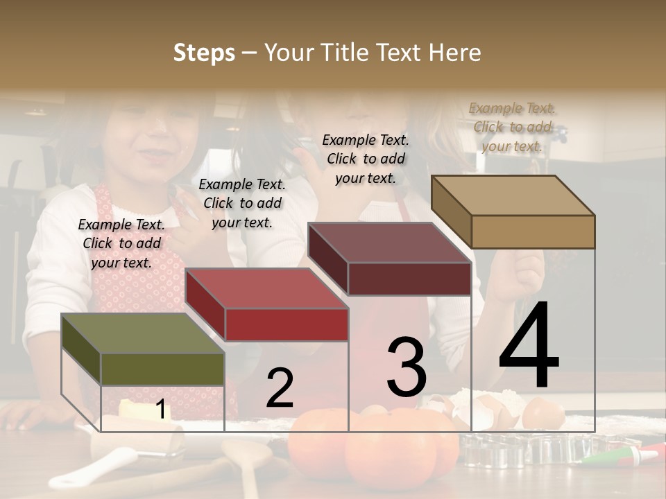 Child Woman Son PowerPoint Template
