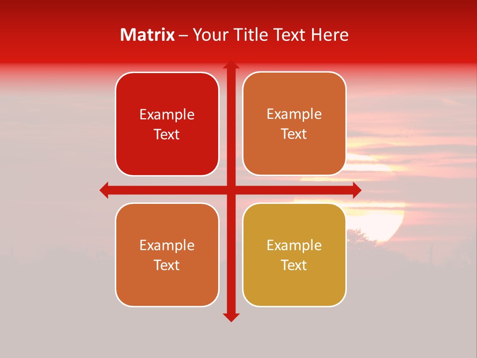 Day Beautiful Heavens PowerPoint Template