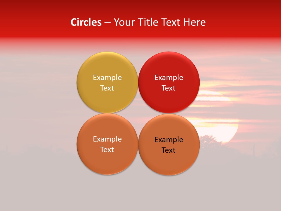 Day Beautiful Heavens PowerPoint Template