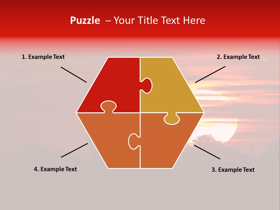 Day Beautiful Heavens PowerPoint Template