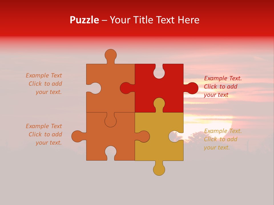 Day Beautiful Heavens PowerPoint Template