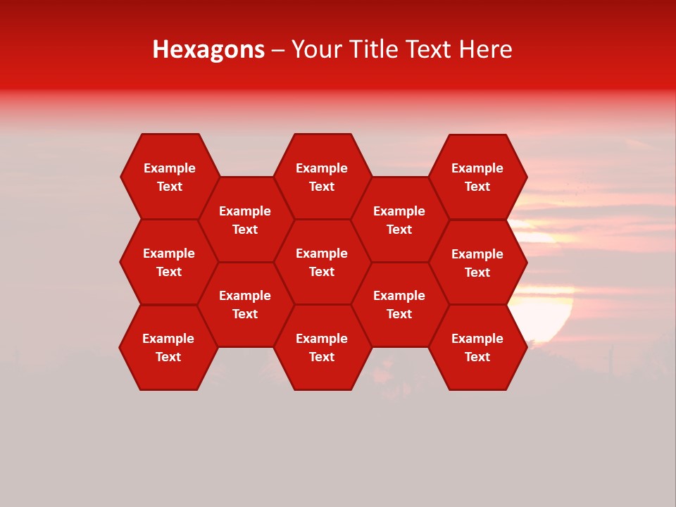 Day Beautiful Heavens PowerPoint Template