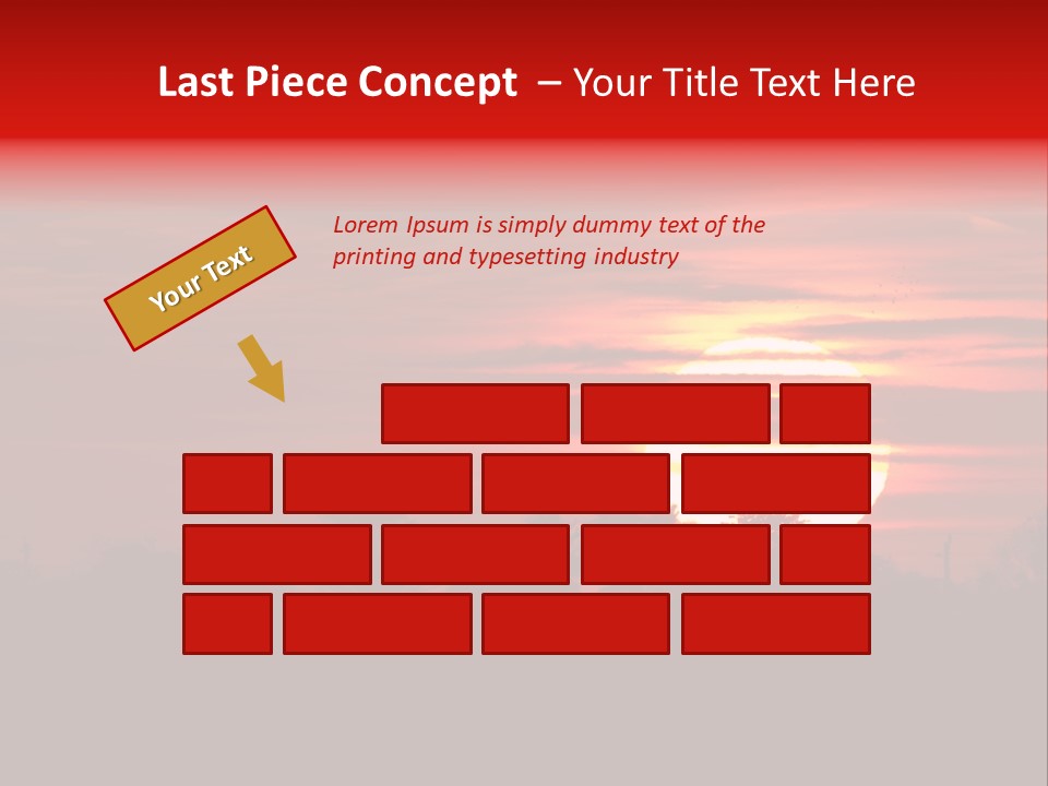 Day Beautiful Heavens PowerPoint Template