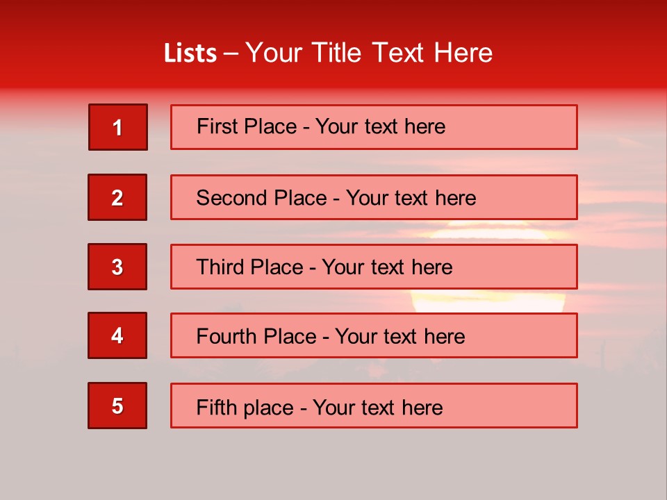 Day Beautiful Heavens PowerPoint Template