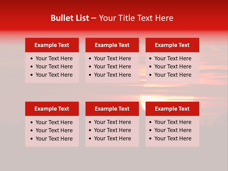 Day Beautiful Heavens PowerPoint Template