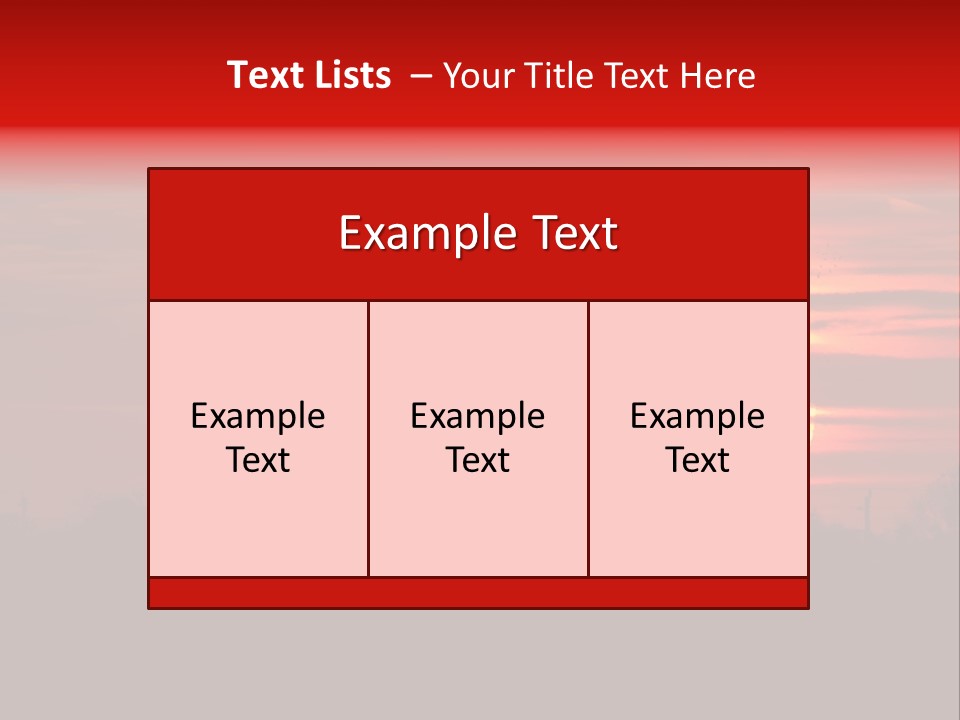 Day Beautiful Heavens PowerPoint Template
