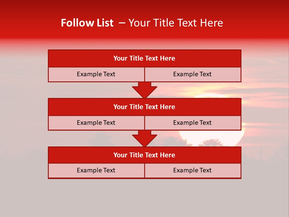 Day Beautiful Heavens PowerPoint Template
