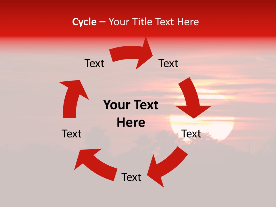 Day Beautiful Heavens PowerPoint Template