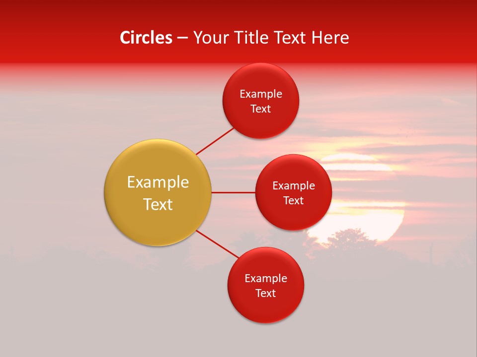 Day Beautiful Heavens PowerPoint Template