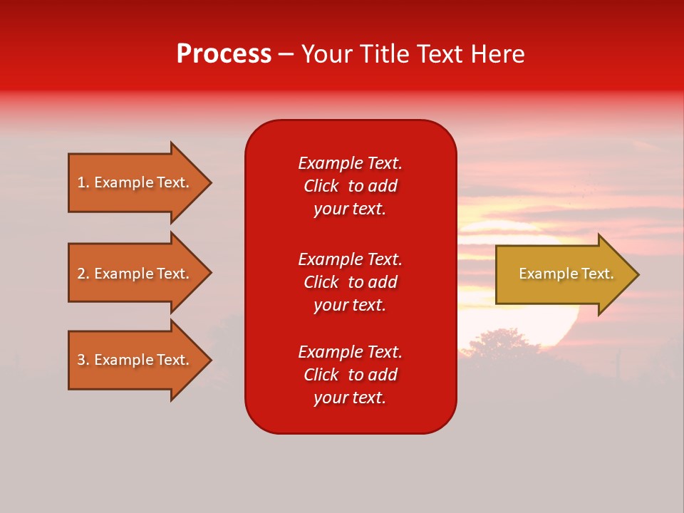 Day Beautiful Heavens PowerPoint Template