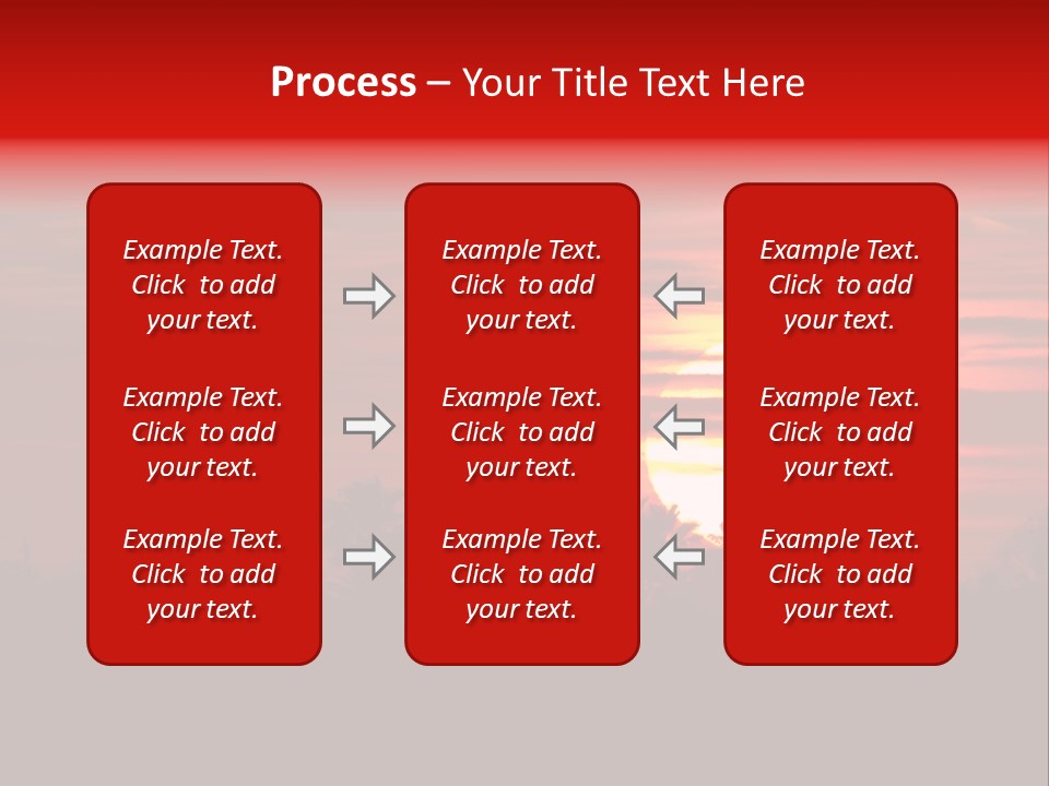 Day Beautiful Heavens PowerPoint Template