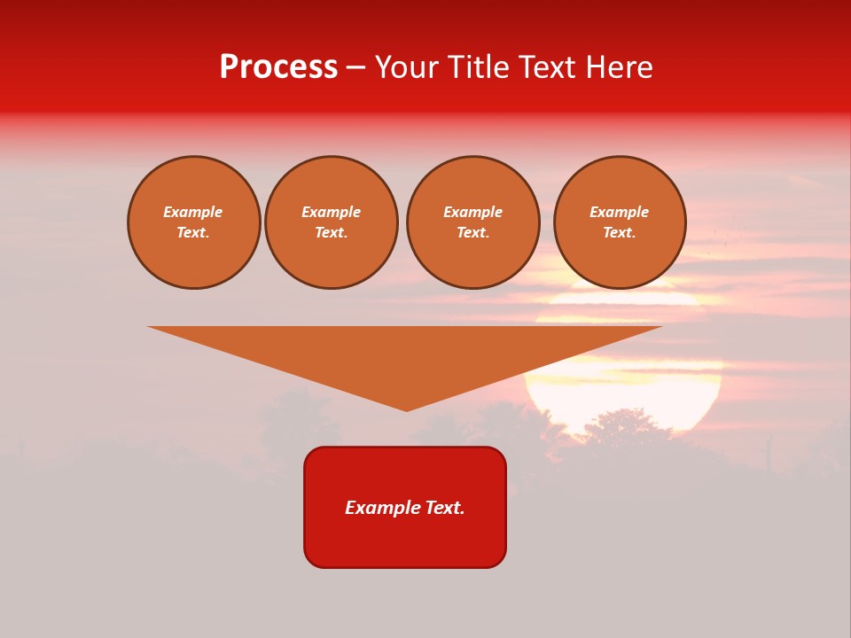 Day Beautiful Heavens PowerPoint Template
