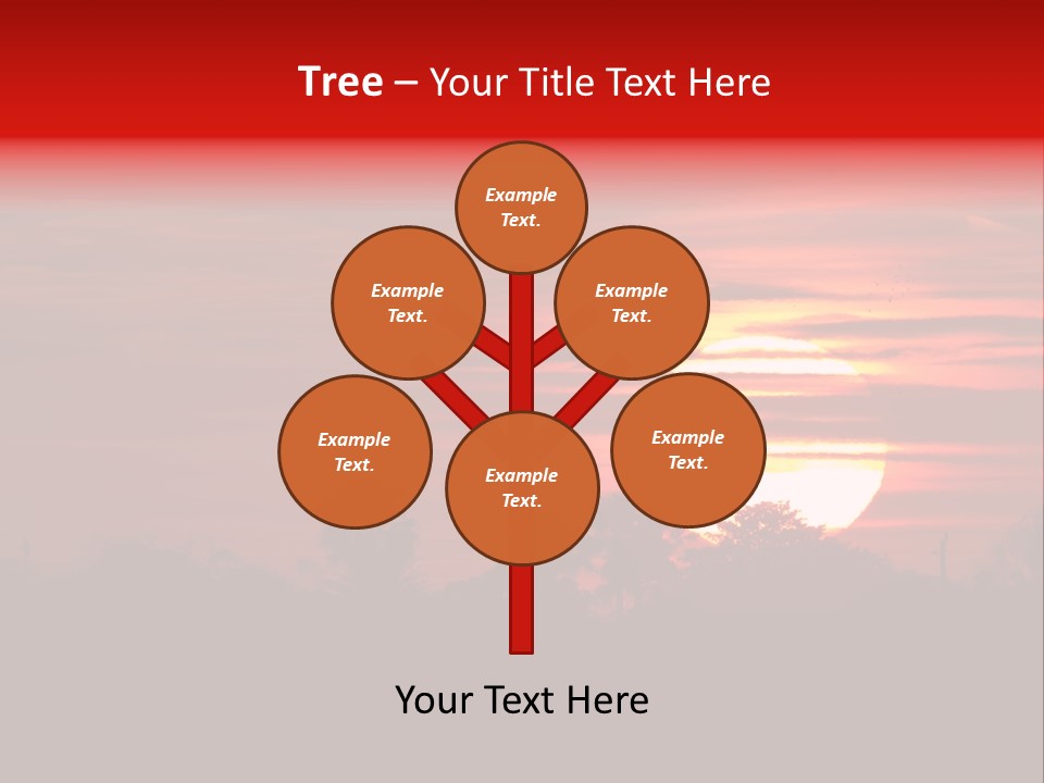 Day Beautiful Heavens PowerPoint Template