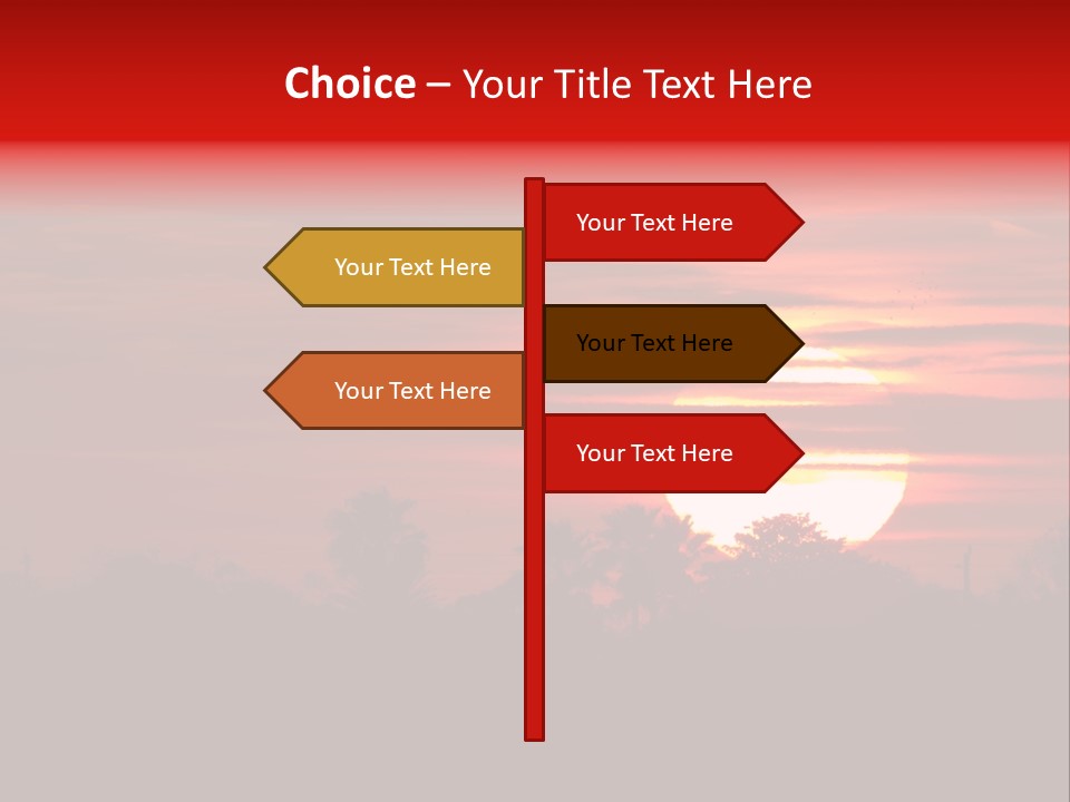Day Beautiful Heavens PowerPoint Template