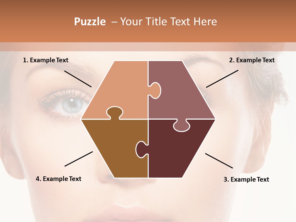 Natural One Blue PowerPoint Template