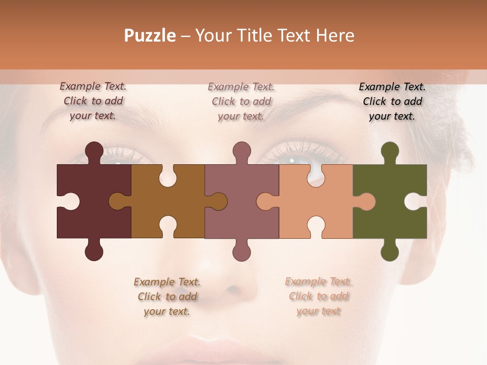 Natural One Blue PowerPoint Template