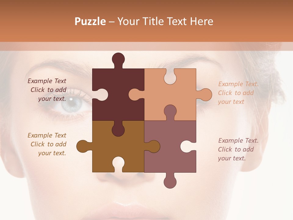 Natural One Blue PowerPoint Template