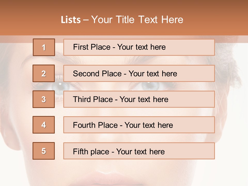 Natural One Blue PowerPoint Template