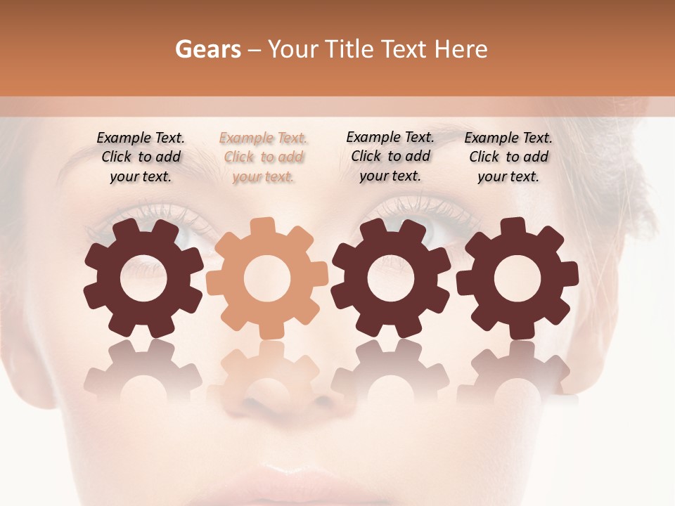 Natural One Blue PowerPoint Template