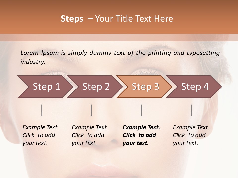 Natural One Blue PowerPoint Template