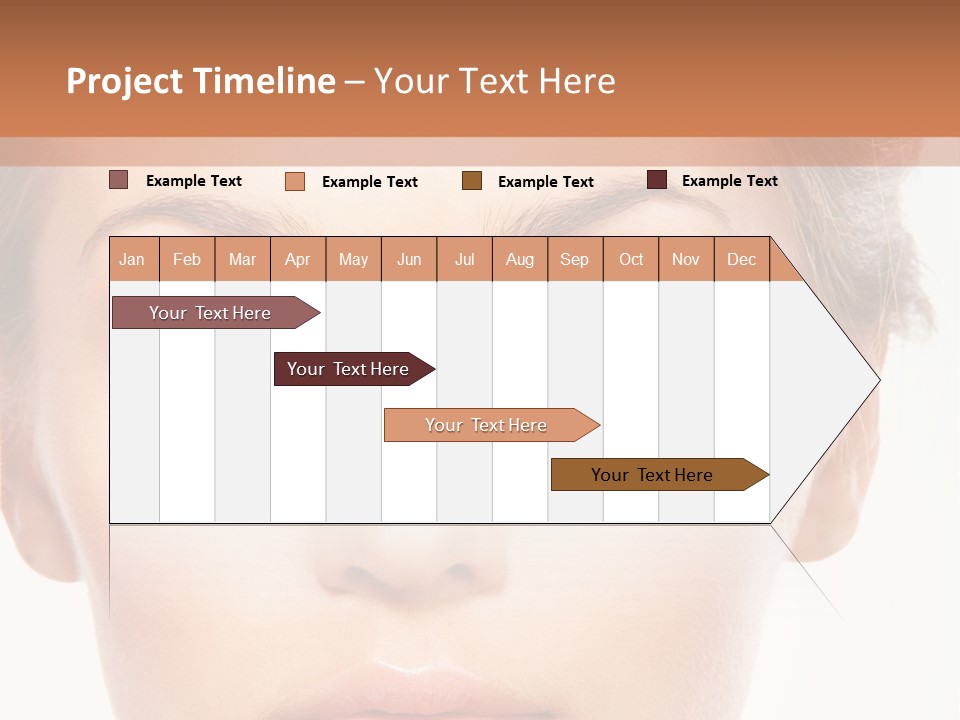 Natural One Blue PowerPoint Template