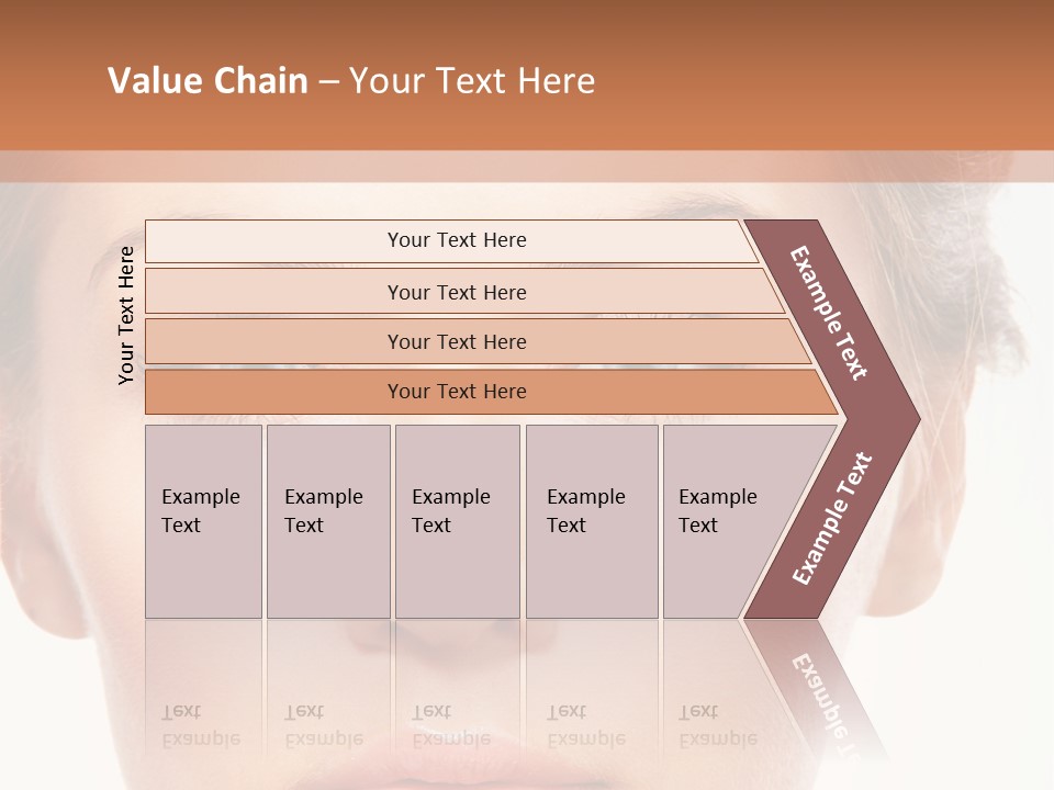 Natural One Blue PowerPoint Template