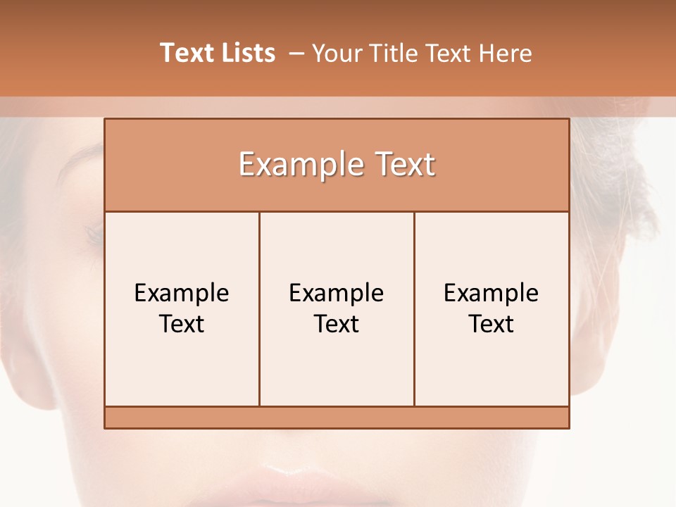 Natural One Blue PowerPoint Template