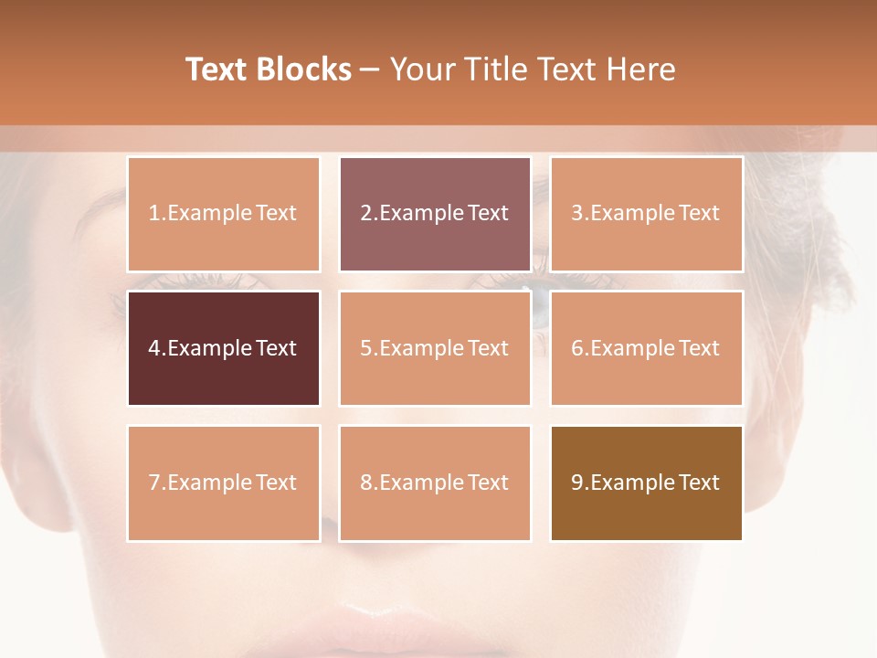 Natural One Blue PowerPoint Template