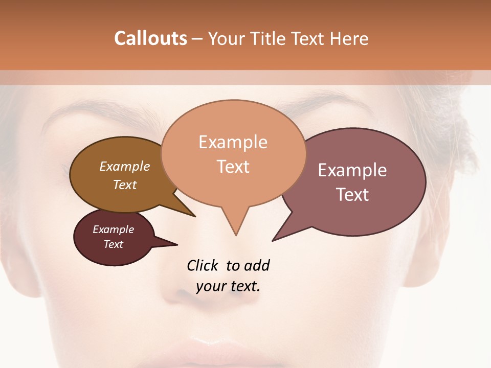 Natural One Blue PowerPoint Template