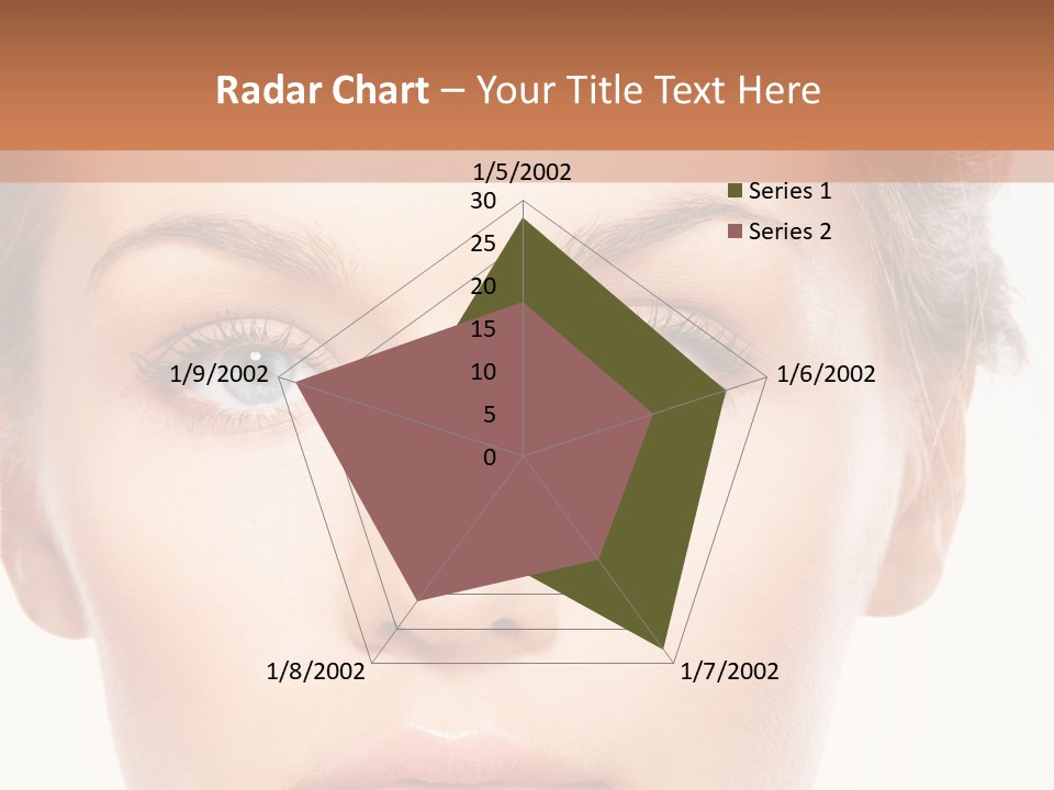 Natural One Blue PowerPoint Template