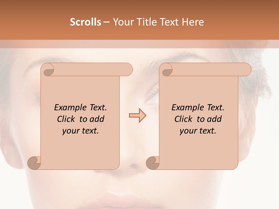 Natural One Blue PowerPoint Template