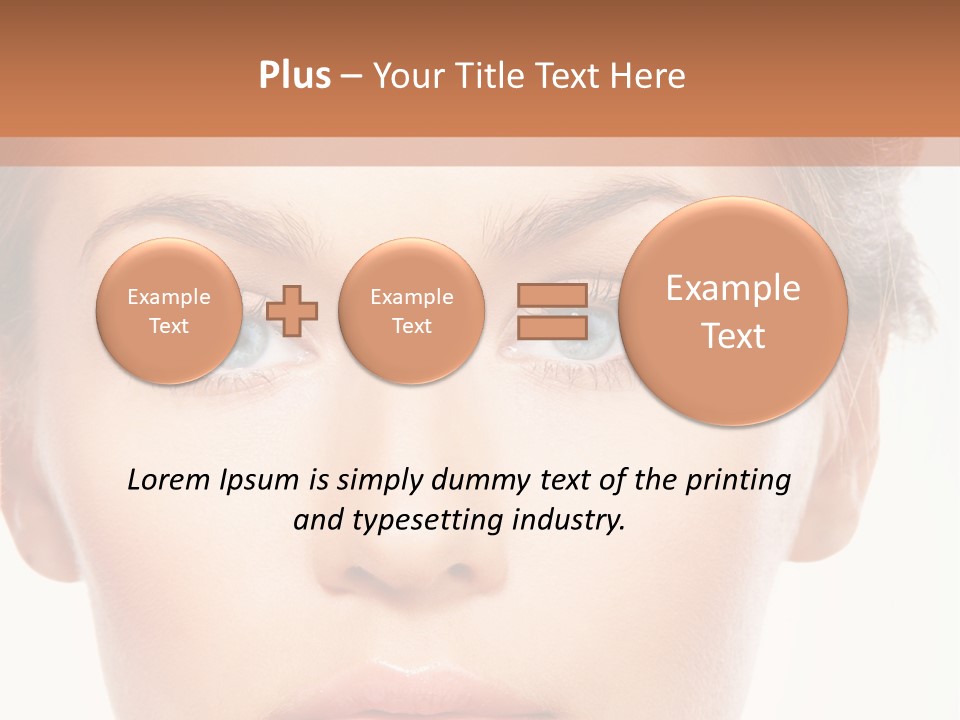 Natural One Blue PowerPoint Template