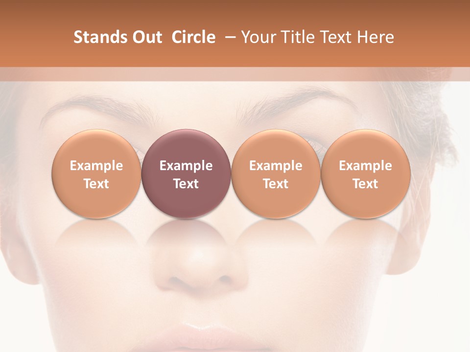 Natural One Blue PowerPoint Template