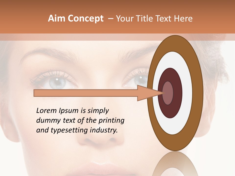 Natural One Blue PowerPoint Template