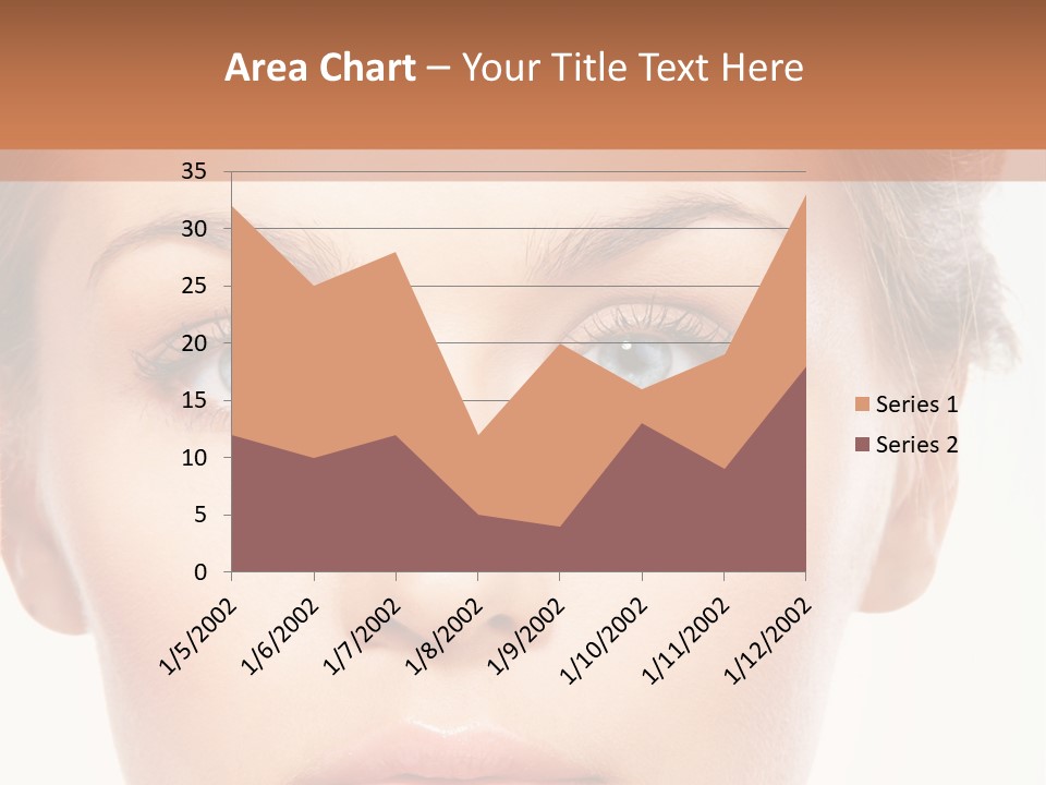 Natural One Blue PowerPoint Template