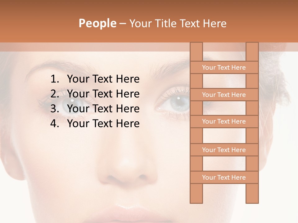 Natural One Blue PowerPoint Template
