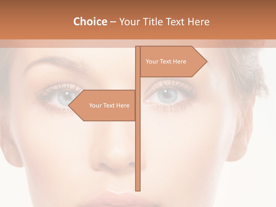 Natural One Blue PowerPoint Template