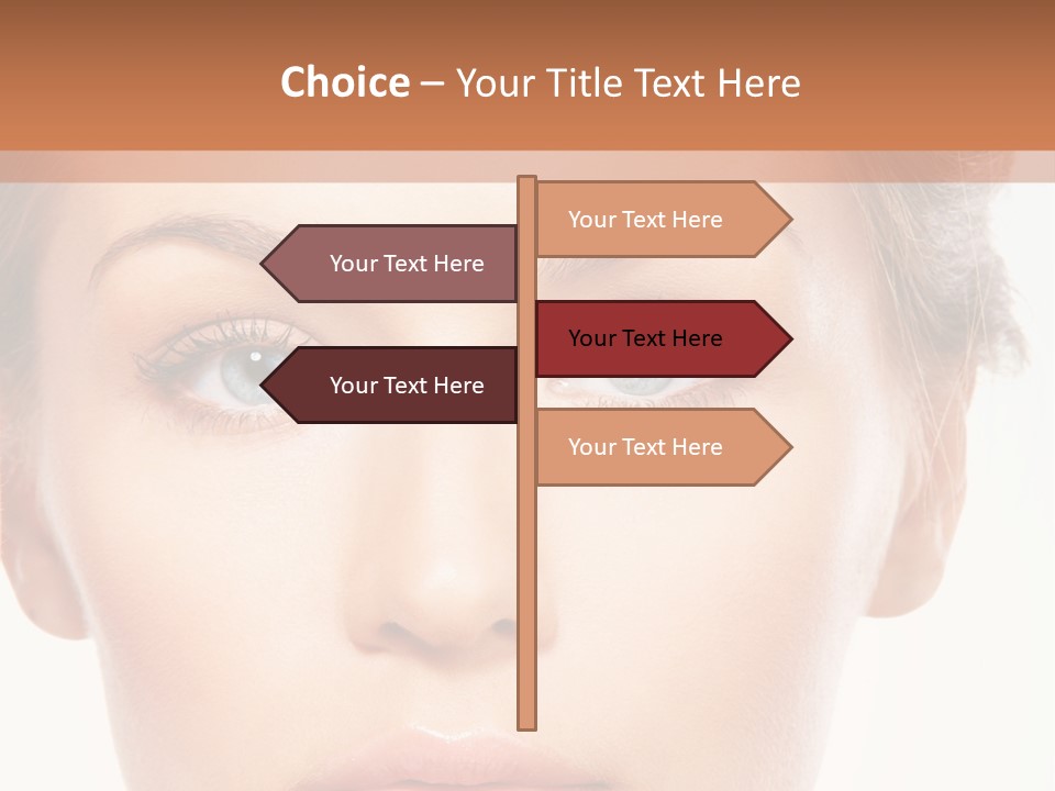 Natural One Blue PowerPoint Template
