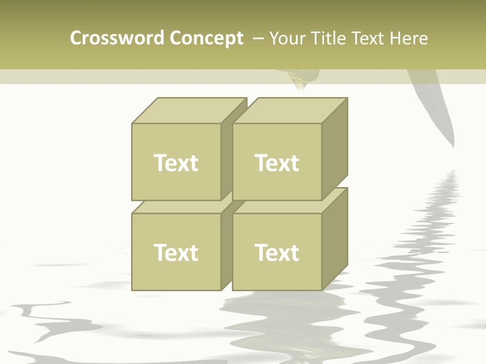 Drop Food Leaves PowerPoint Template