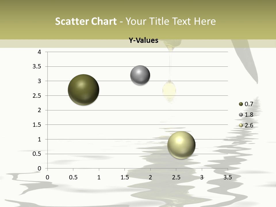 Drop Food Leaves PowerPoint Template
