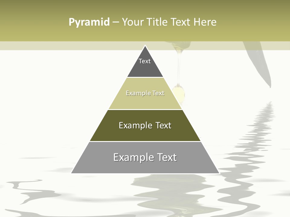 Drop Food Leaves PowerPoint Template