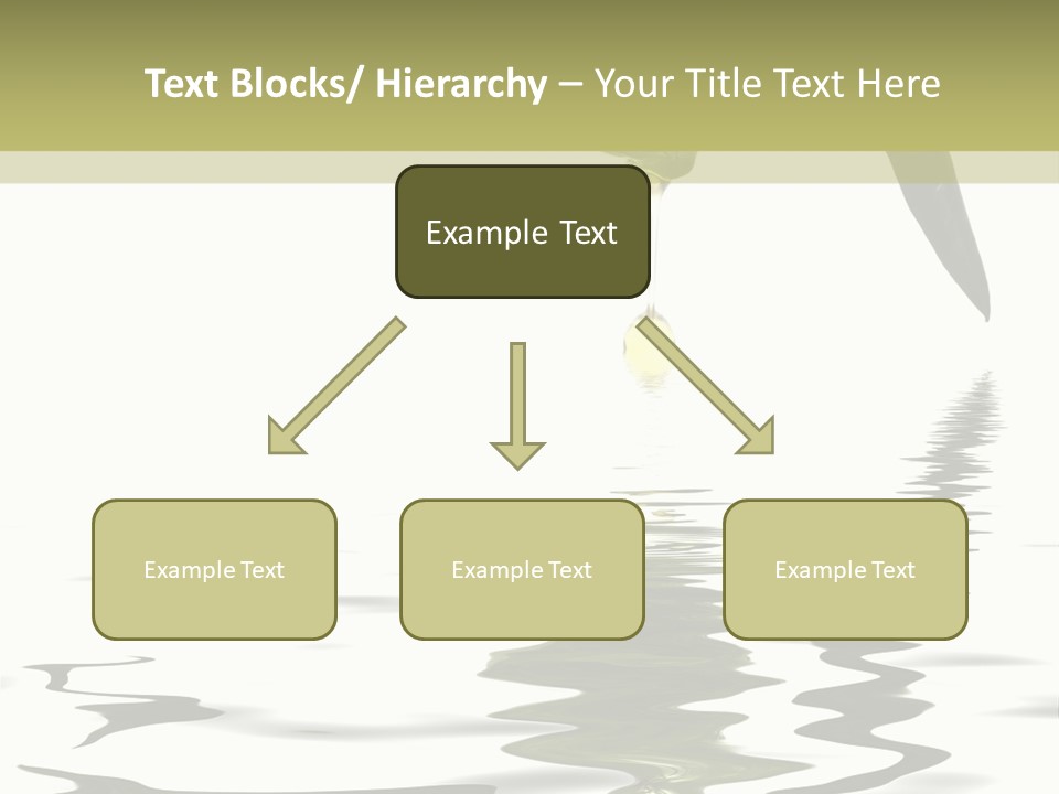Drop Food Leaves PowerPoint Template